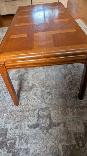 Teak coffee table