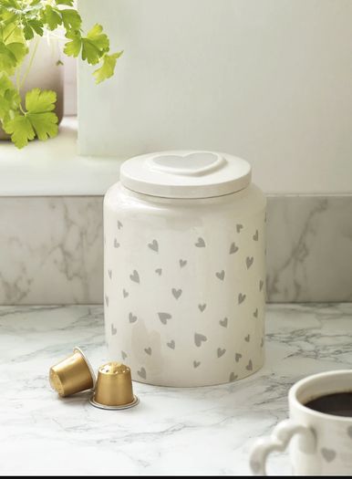NEXT Hearts Biscuit Jar