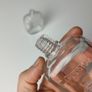 377 - Set of 2 Vintage Collectible Decorative Clear Glass Cussons Bottles Image 6