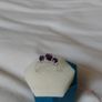 Elegant Amethyst & Diamond Engagement Anniversary Graduation ring. Image 4