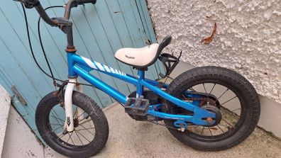 Royal Baby 14 inch blue kids bike
