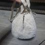 Stradivarius soft fur handbag Image 3
