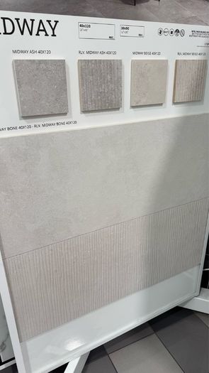 40x120 Tiles Midwave Bone