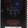 Stranger Things A5 Wiro Notebook with Metallic Cover featuring the Cast of Season 1  (FREE POSTAGE) Image 4