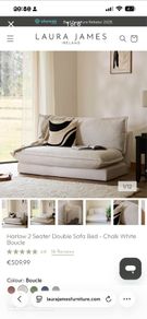 Small sofa bed - new - stunning