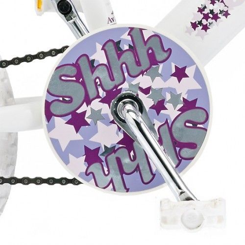 Concept Secret Girls Single Speed 16" White/Lilac