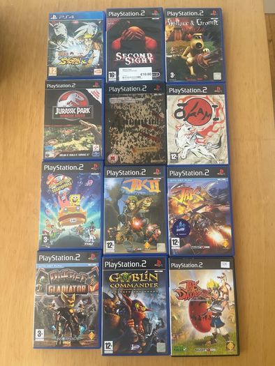 Ps1 ps2 ps3 games collection