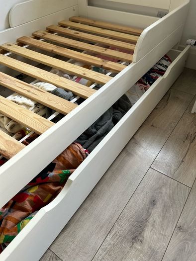 Solid Single bed with storage 6ft x 3ft