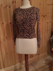 Leopard Print Cardigan