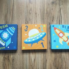 Wall pictures for a children's room x 3