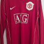 Manchester United 06/07 Long Sleeve Home Image 2