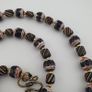 Vintage Venetian Style Strip & Trade Glass Bead Necklace Image 5