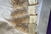 Pack of 5 wicker hearts x 5