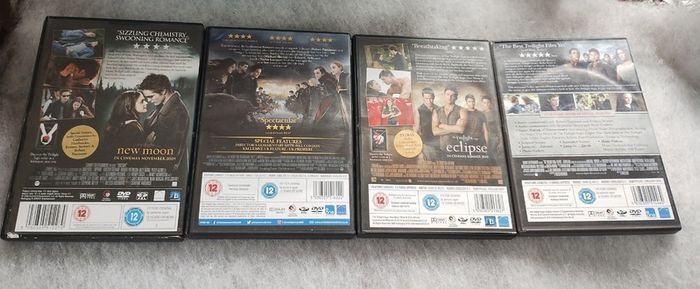 The Twilight Saga DVD set