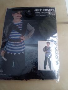Bloody Pirate Outfit age 4 to 6