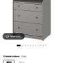 Ikea hauga chest of drawers Image 3