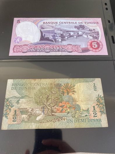 Tunisia banknotes