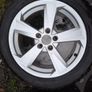 17" Audi,  Vw,  Seat,  Skoda Alloys with tyres Image 2
