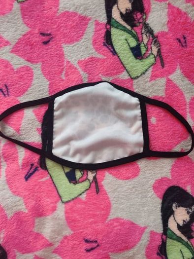 Brand new fancy velvet ladies mask size XL Free postage