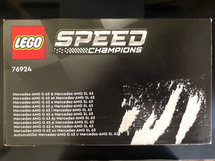 Lego Mercedes-AMG G 63 & Mercedes-AMG SL 63 76924 Speed Champions