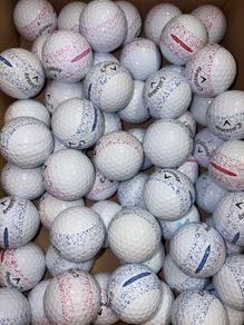 Callaway Supersoft Splatter Golf Balls Pearl / Grade A