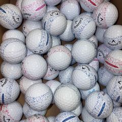 Callaway Supersoft Splatter Golf Balls Pearl / Grade A