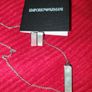 silver armani Jewellery Set Image 3