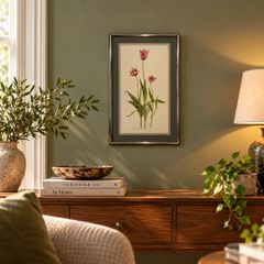 Original Elizabeth A. McEwen RUA - Tulips - Botanical Watercolour
