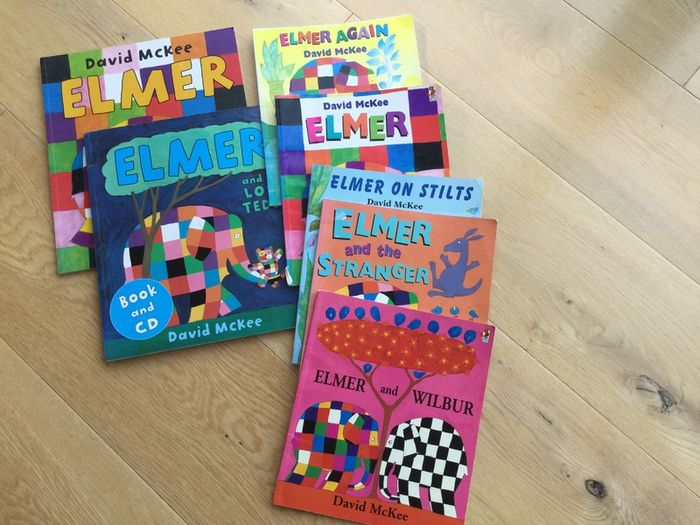 Elmer Books x7