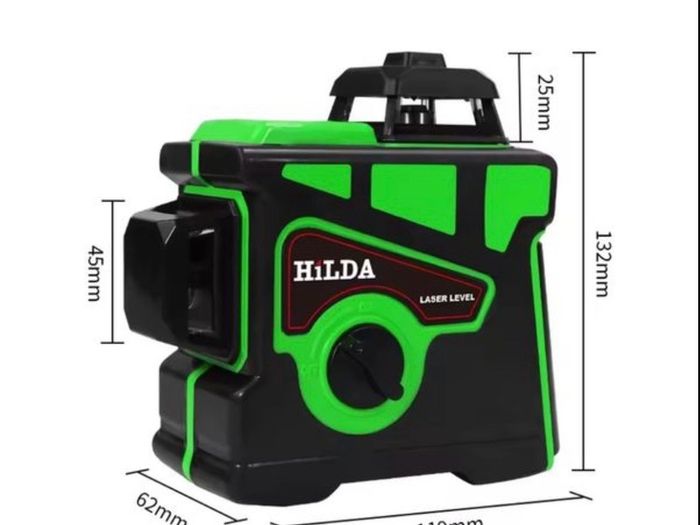 Laser Level 12 Lines 3D Self-Leveling 360 Horizontal And Vertical Cross Super Powerful Green Laser Beam Line