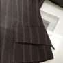 Vintage John Rocha Couture Designer Skirt Suit Dark Brown Size 10 Image 9
