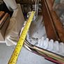 Traditional Towel Rail 952mm High - Steel Image 8