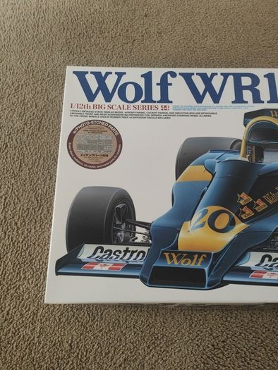 Tamiya 1/12 Wolf WR1.1977 Formula 1. Jody Scheckter. 12044