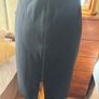 L K Bennett Black Pencil Skirt - Size 10 Image 3