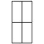 Walk-in Shower Screen Tempered Glass 118x190 cm Image 3