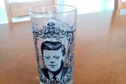 Jfk Commerative Glass