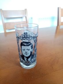 Jfk Commerative Glass