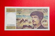 France  20 Francs    1987    Pick 151b ( Uncirculated )