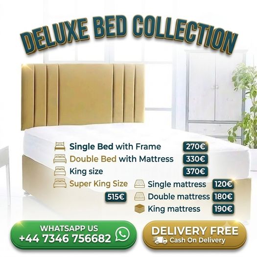Luxury Divan Bed with Mattress
