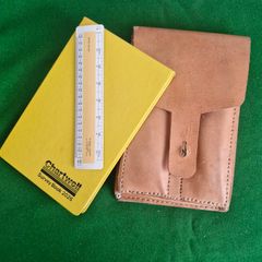 Leather Chartwell Field Case + Survey Book + metric Ruler
