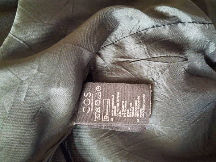 COS Coat size 46 Dark Green