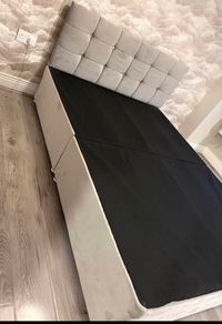 Brand New Stylish Double Divan Beds Instock.. Multiple Headboard Designs And Tufted Memory Foam Mattresses Available