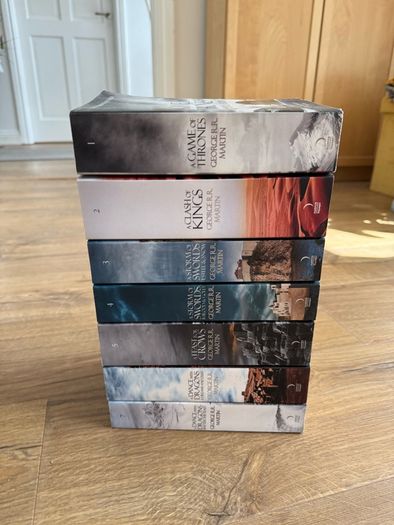 Game of Thrones Books 1-7