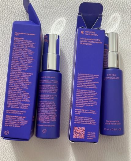 Emma Lewisham Supernatural Vitale Face Elixir 10ml x 2