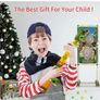 Shooting Games for Kids Air Popper Guns with Moving Shooting Target, 2 Air Shooting Toy Guns 24 Soft Foam Balls Image 2