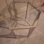 Glass lamp table Image 2