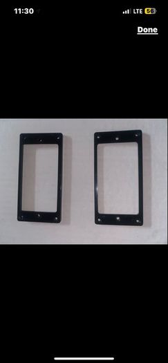 Humbucker Pickup Mounting Rings Set of Neck Bridge Pickup Frame Mounting Rings for Replacement electric guitar parts Gibson led Paul Ibanez Jackson esp charvel