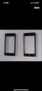 Humbucker Pickup Mounting Rings Set of Neck Bridge Pickup Frame Mounting Rings for Replacement electric guitar parts Ibanez Jackson esp charvel