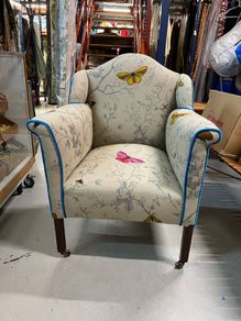 Designer Wingback Armchair