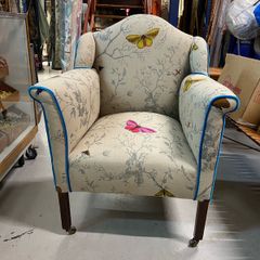 Designer Wingback Armchair